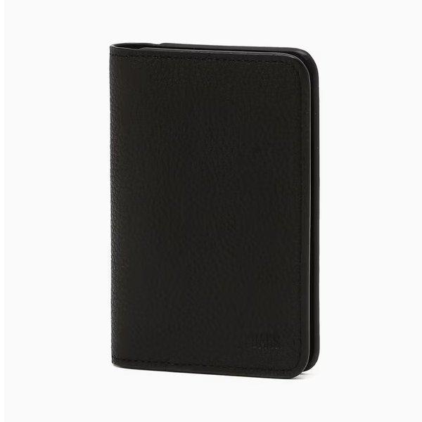 ブラックエンボスロゴ 牛革カード入れDBHO6E750BK