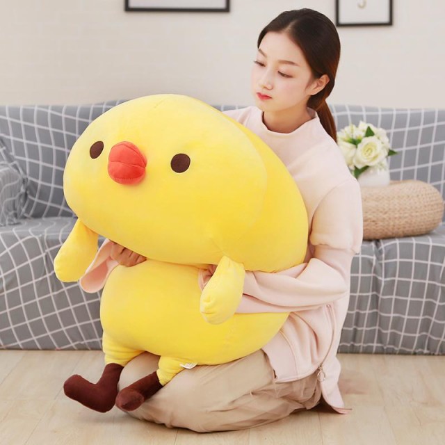 Qoo10] スーパーもちもち ニワトリ ぬいぐるみ