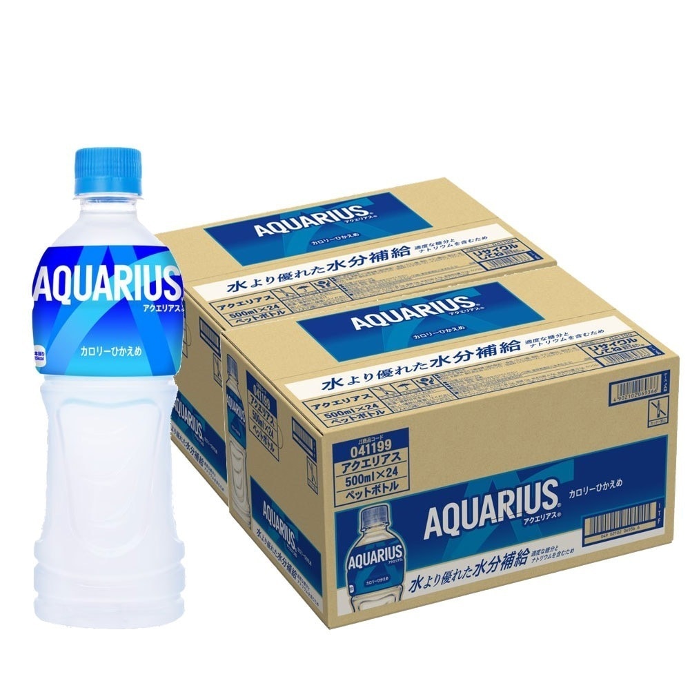 【送料無料】コカ コーラ アクエリアス 500ml48本/2ケース