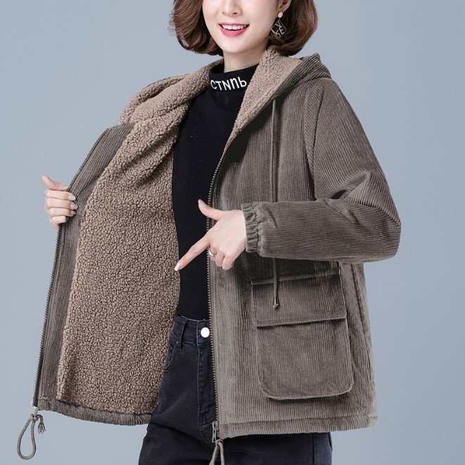 コート レディース ファーコート モッズコート 裏起毛 アウター ジャケット フェイクファー付 ファ