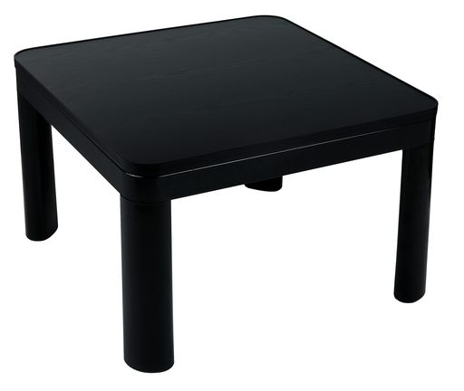 電響社 ZEPEAL(ゼピール) カジュアルこたつ60CM DK-K6023-BK 正方形 一人暮らし 天面リバーシブル 木目調 カジュアル 8,772円