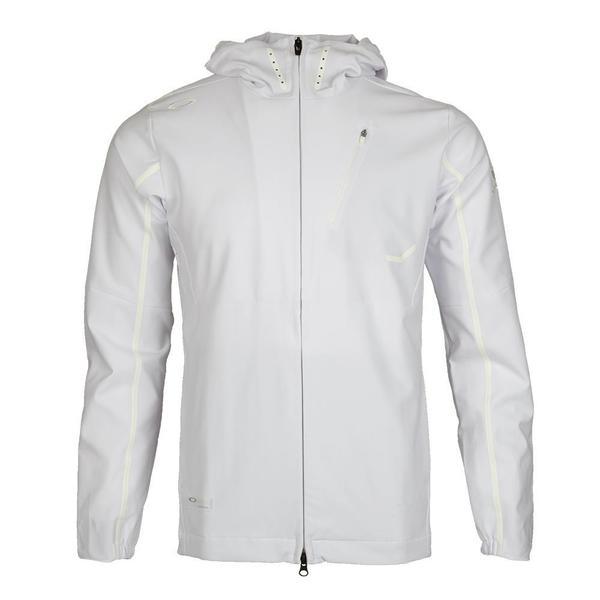 高級感のあるすっきりフィットメンズホワイトジャケット フードジャケット レジャールック カジュアルジャケット カジュアルなスポーティルック スタイリッシュなキャンピングルック