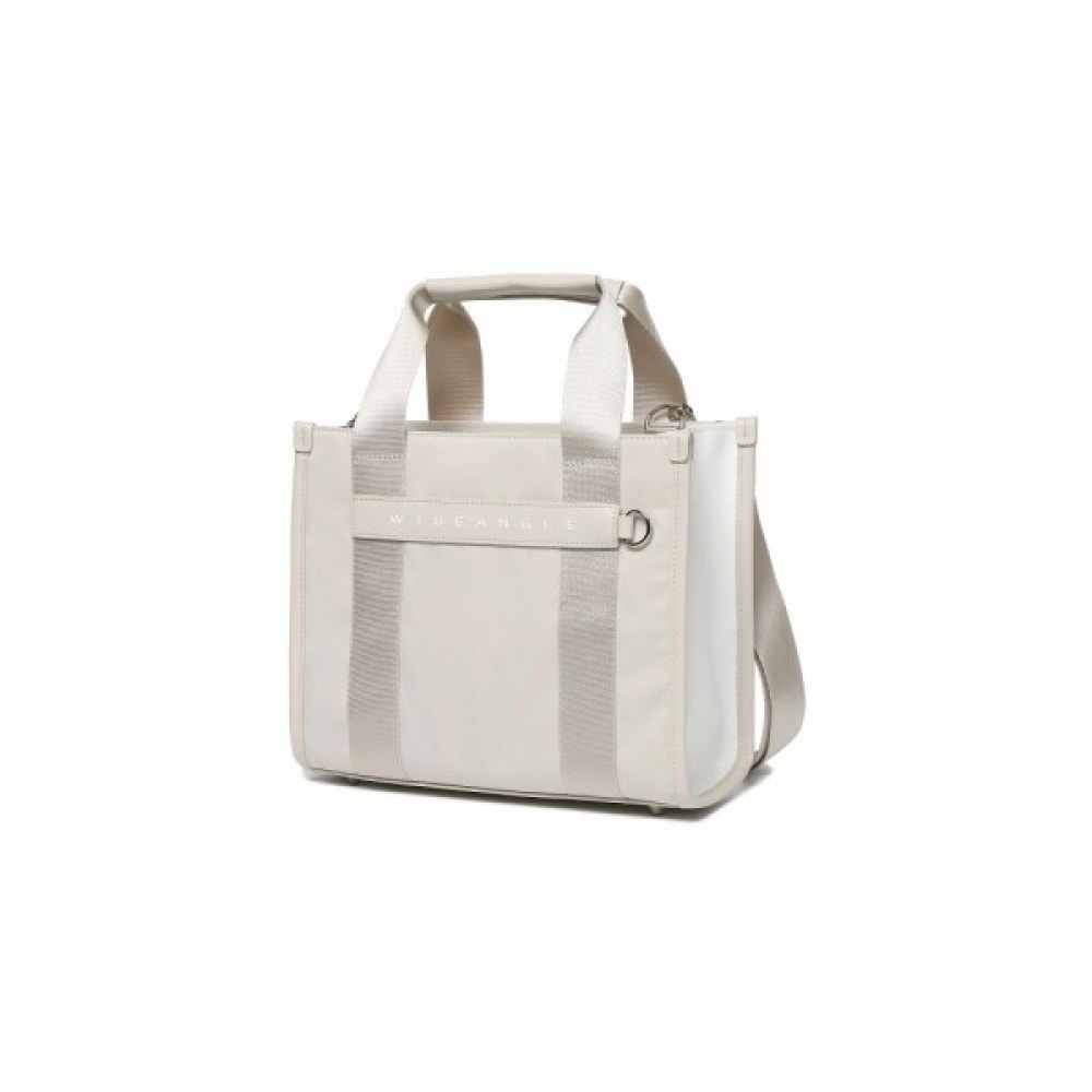 [ワイドアングル] 女性用COウェビングベーシックトートバッグ_WWP24B07E2