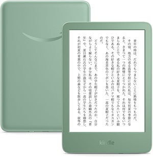 電子書籍リーダー New Kindle 第11世代 (2024年発売) 6インチディスプレイ電子書籍リーダー 16GBストレージ マッチャ広告なし