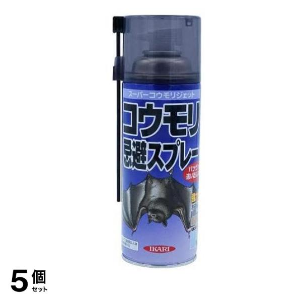 イカリ消毒 スーパーコウモリジェット コウモリ忌避スプレー 420mL 5個セット