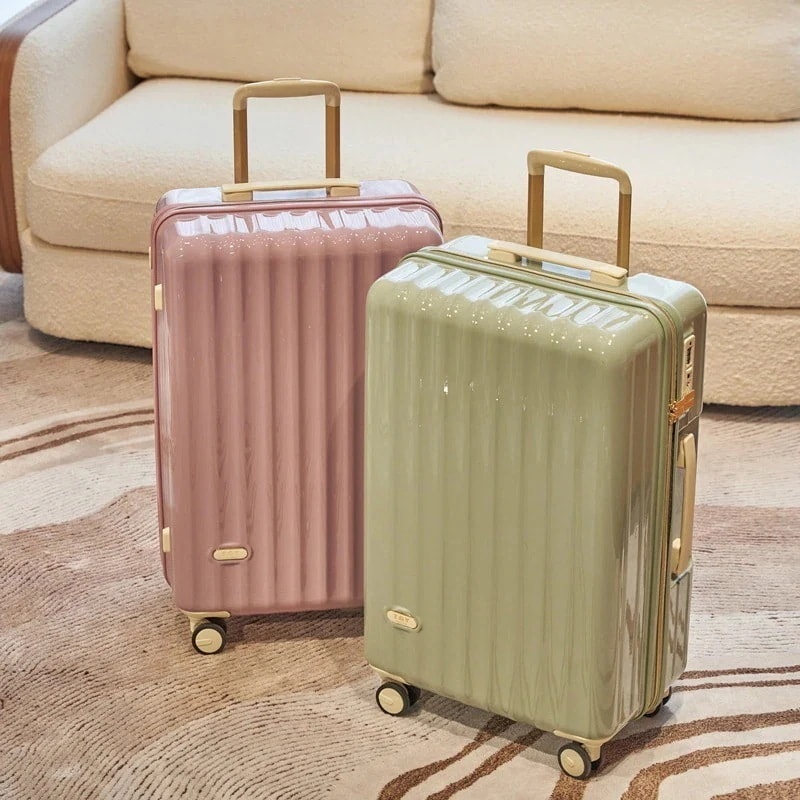 新作 キャリーバッグ TYPE-C USBポート スーツケース キャリーケース Lサイズ カップホルダー 軽量 大容量 多収納ポケット トラベルグッズ 5,425円