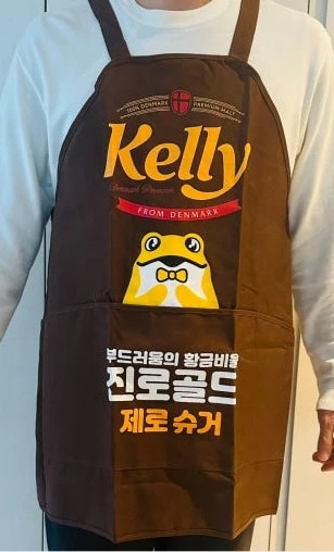 Qoo10] 眞露 ［限定］ KELLYエプロン 眞露エプロ : 日用品雑貨