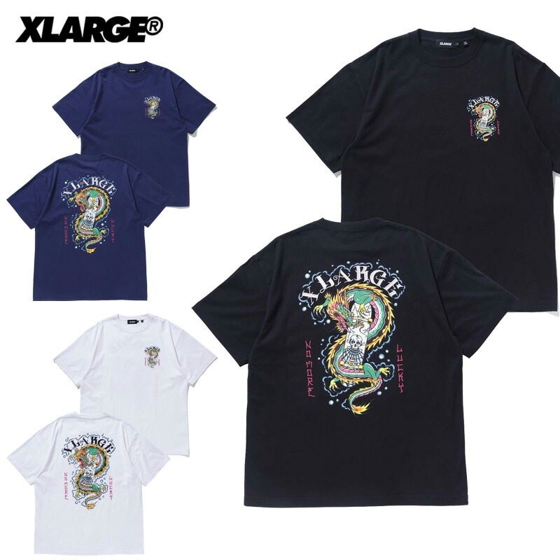 エクストララージ DRAGON ELEMENT S/S TEE 半袖 Tシャツ/トップス カットソー [AA]