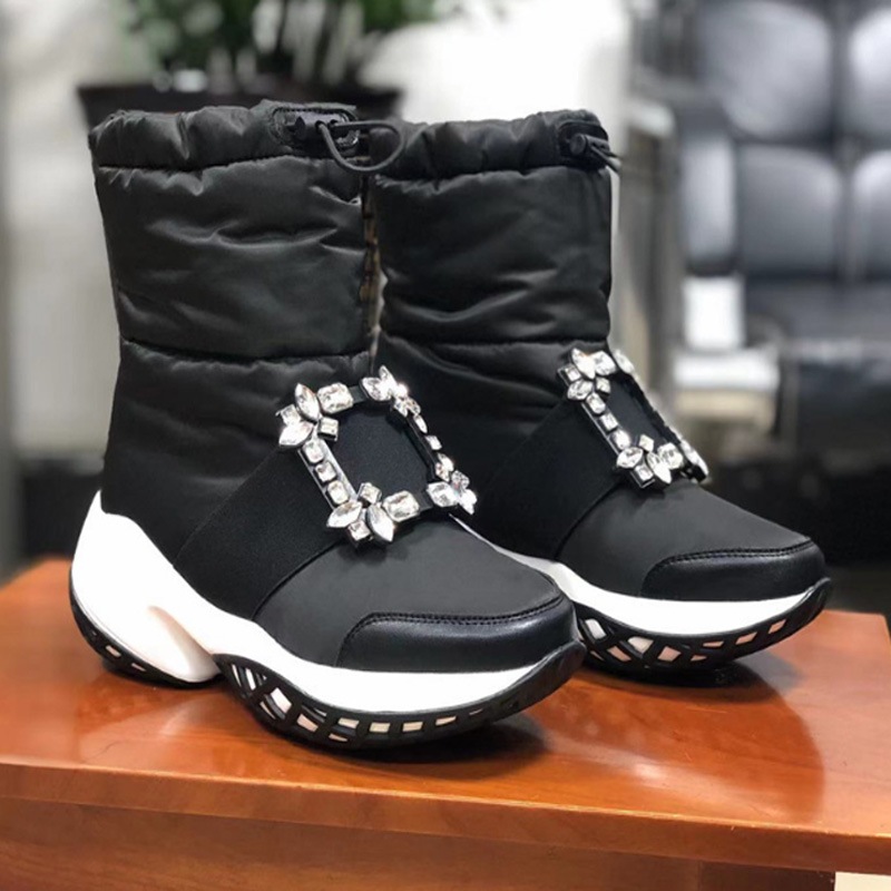 クリスタルビジュースノーブーツ スノーブーツ スノースニーカー レディースシューズ レディーススニー