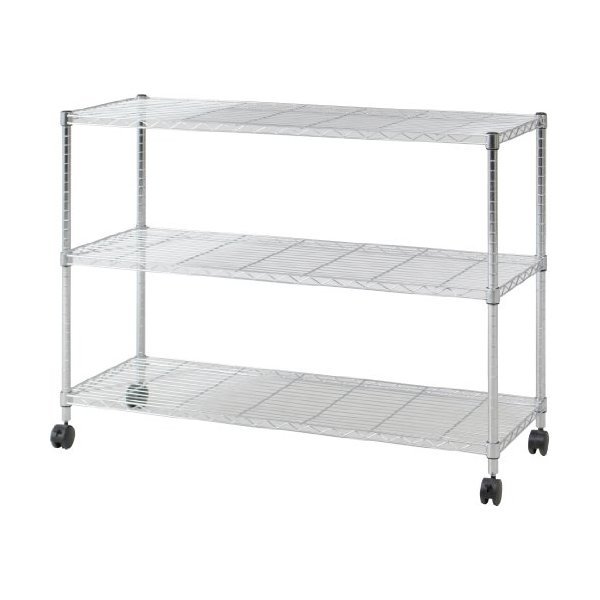 不二貿易 MTV-3CR [メタルTVラック 3段]