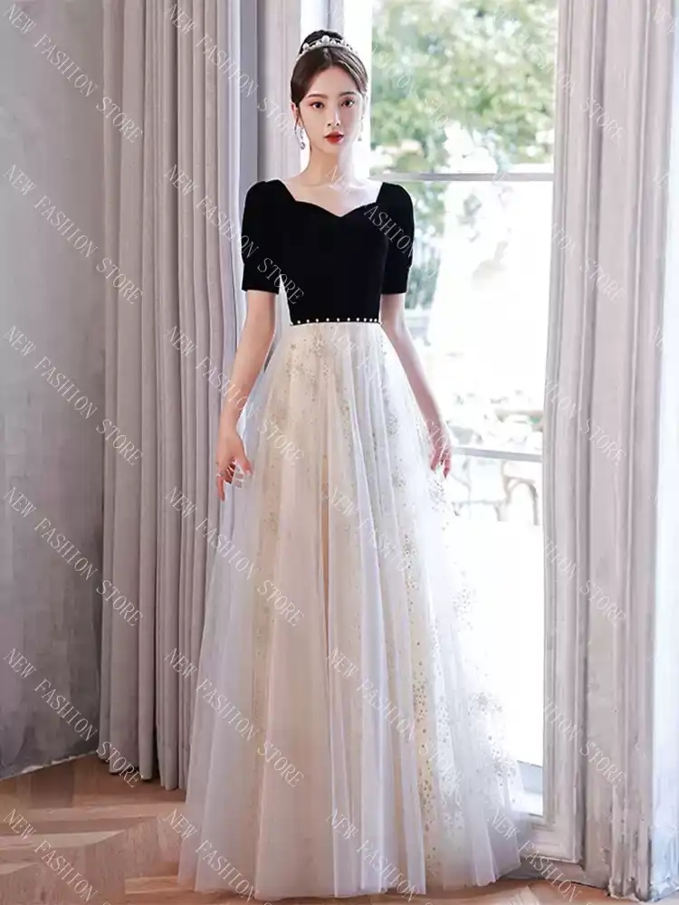 芸考イブニングドレス女性新型ハイエンド宴会セレブ司会者ワンピース39 7,865円