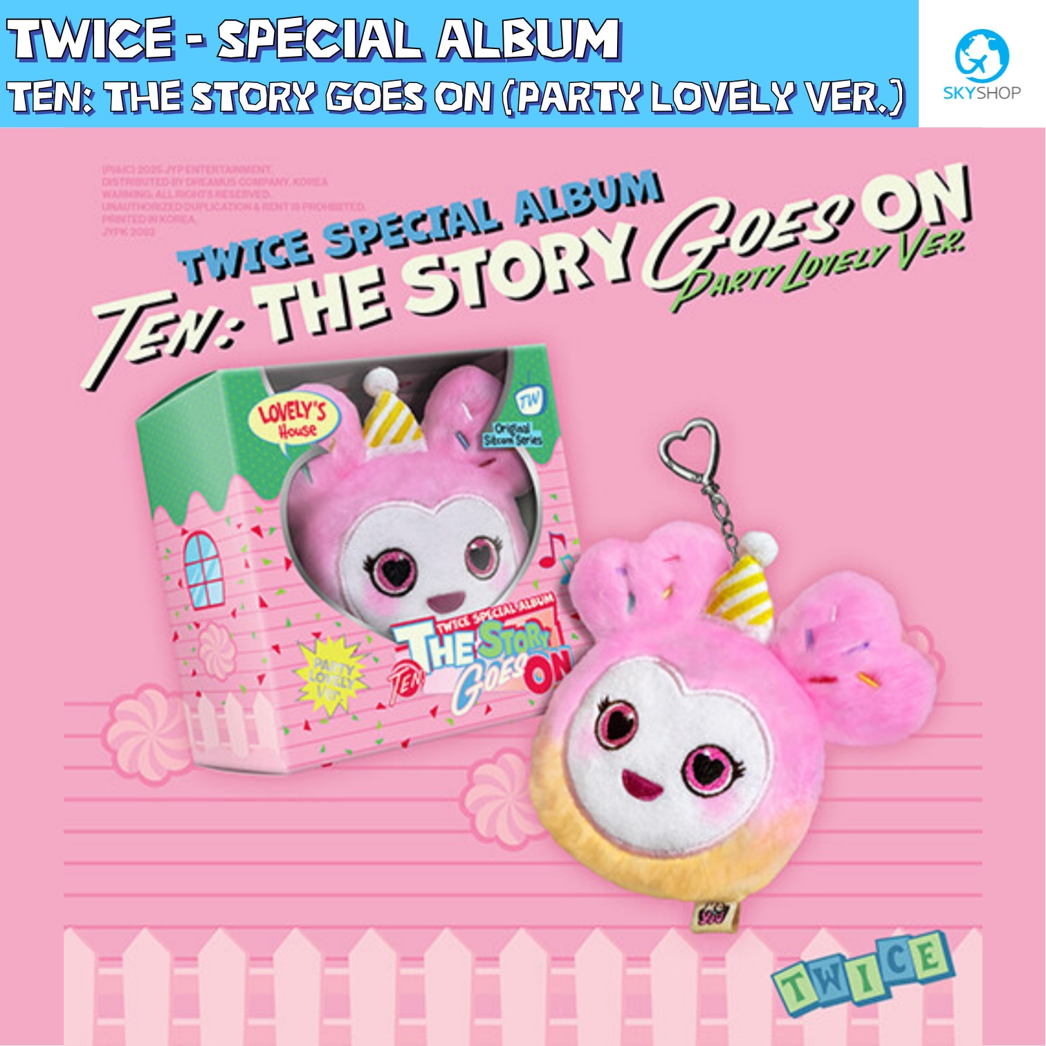 TWICE 10th TEN: The Story Goes On (Party lovely Ver.)