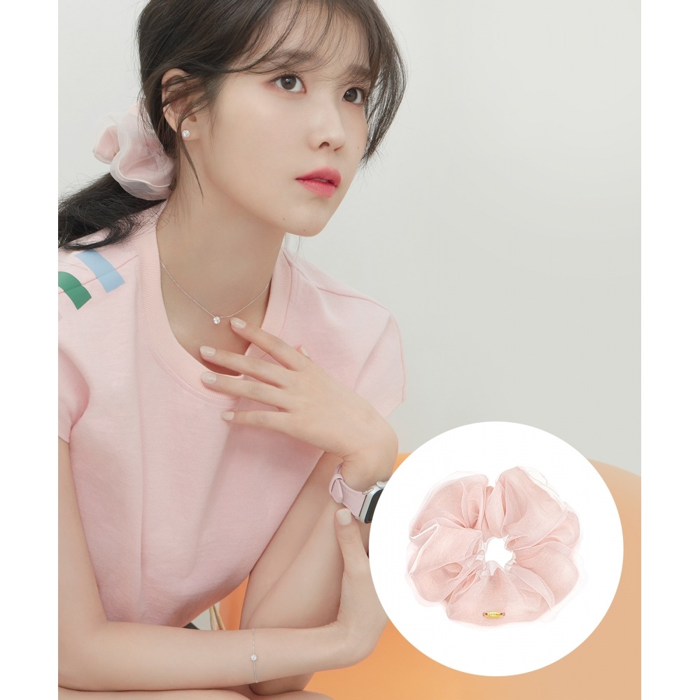 ジェスティーナ [アイピックアップ] ララ J ヘアスクランチ-ベビーピンク (JALJHS2BF821FA000)