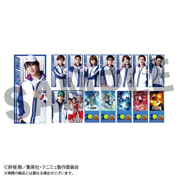 【新品/公式】 ミュージカルテニスの王子様 4thシーズン_クリアマーカー 【ラウンドワン】　【BOX／10個パック入り】 公式グッズ 公式ライセンス colleize コレイズ アニメ キャラクター