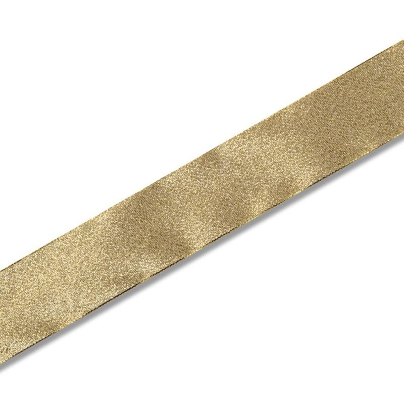 （まとめ買い）シモジマ HEIKO エレガンスメタルリボン 36mm幅x20m巻 ゴールド ラッピング用品 001412501 [x3セット]