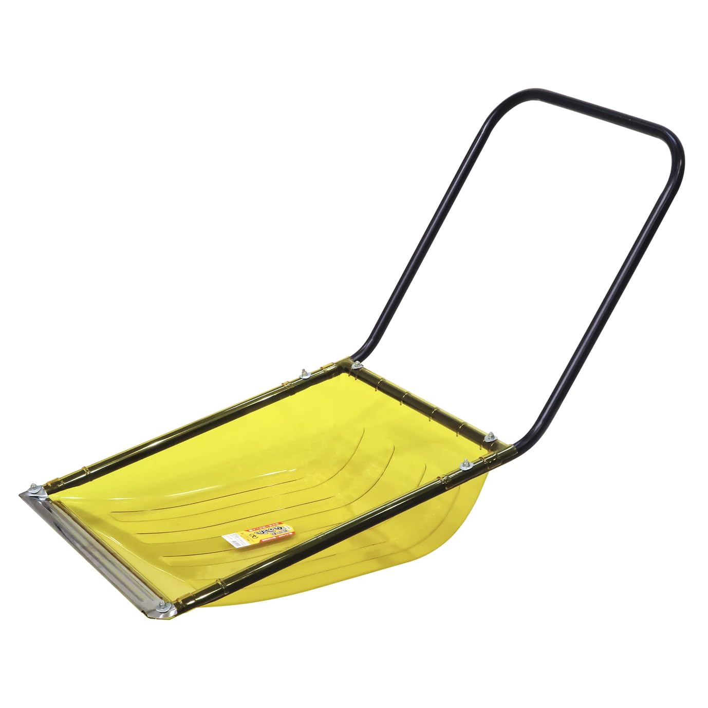 JEJアステージ 除雪用 ポリカダンプ 大 スコップ W約59×D約123×H約60cm プラスチック 大雪対策 取っ手付き スノーショベル 積雪 雪かき スノーダンプ