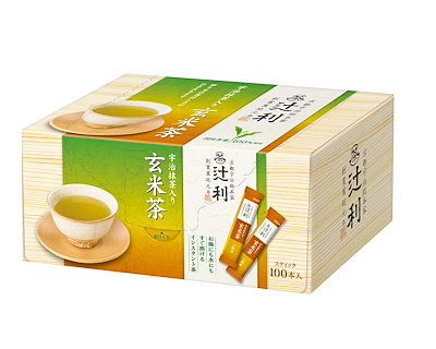 他サイト： 辻利 インスタント 宇治抹茶入り玄米茶 100Pの商品画像