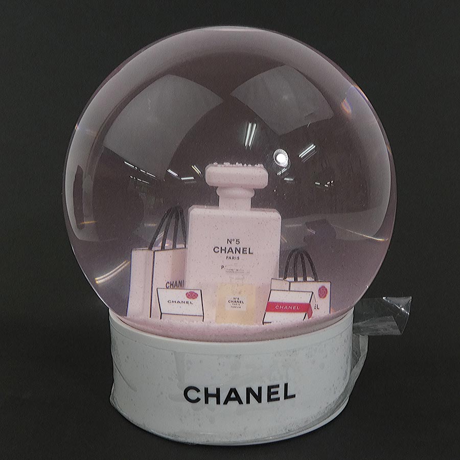 シャネル CHANEL スノードーム 2016年 VIP限定 ガラス クリア ユニセックス h32270c