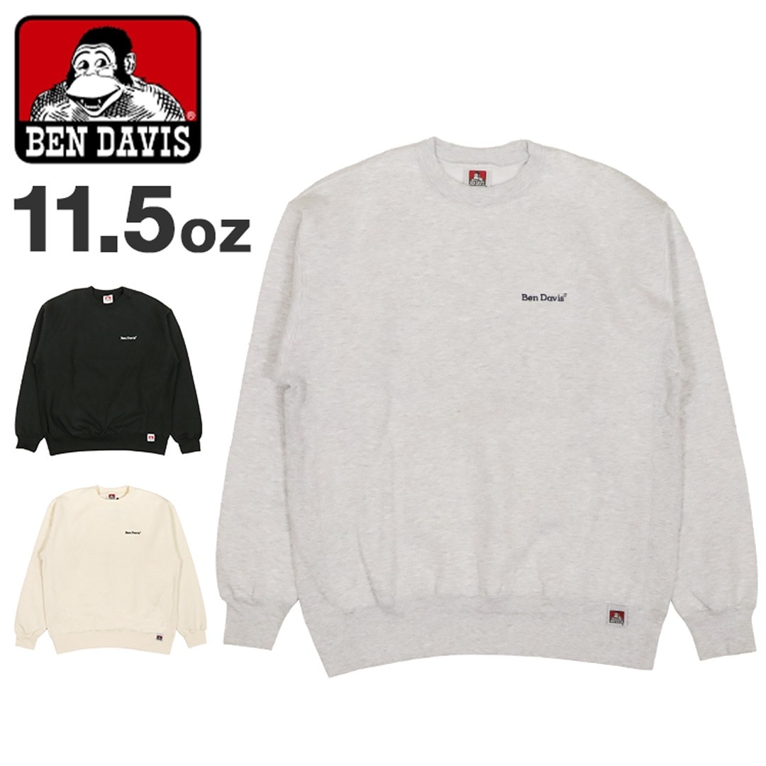 スウェット メンズ トレーナー 11.5oz ヘビーウェイト 裏起毛 ブランド ロゴ クルーネック 丸首 かっこいい カジュアル 秋 冬