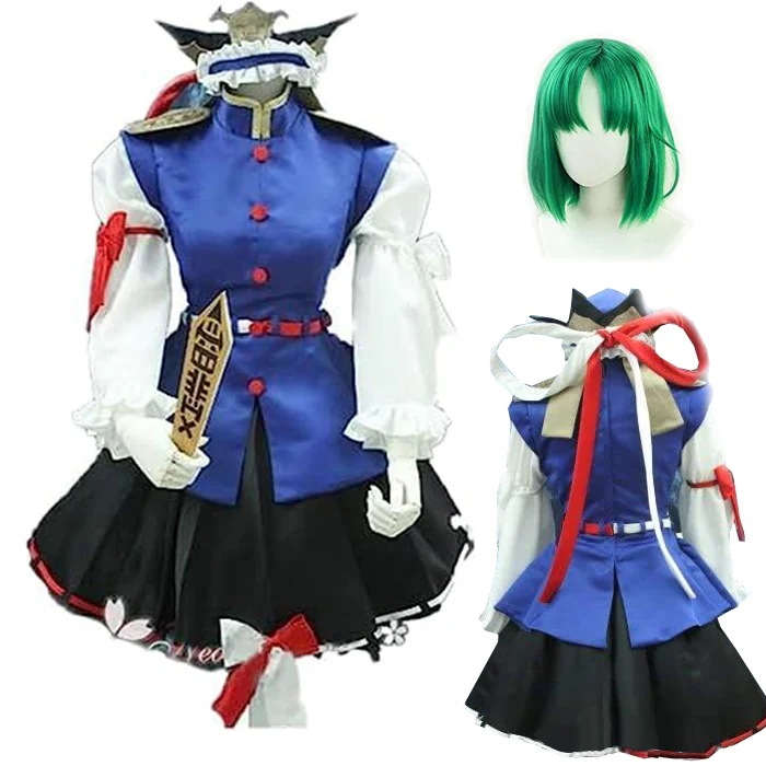 忘会 クリスマス ハロウィン 衣装 コスプレ ウィッグ 道具付き コスプレ衣装 四季映姫ヤマザナドゥ