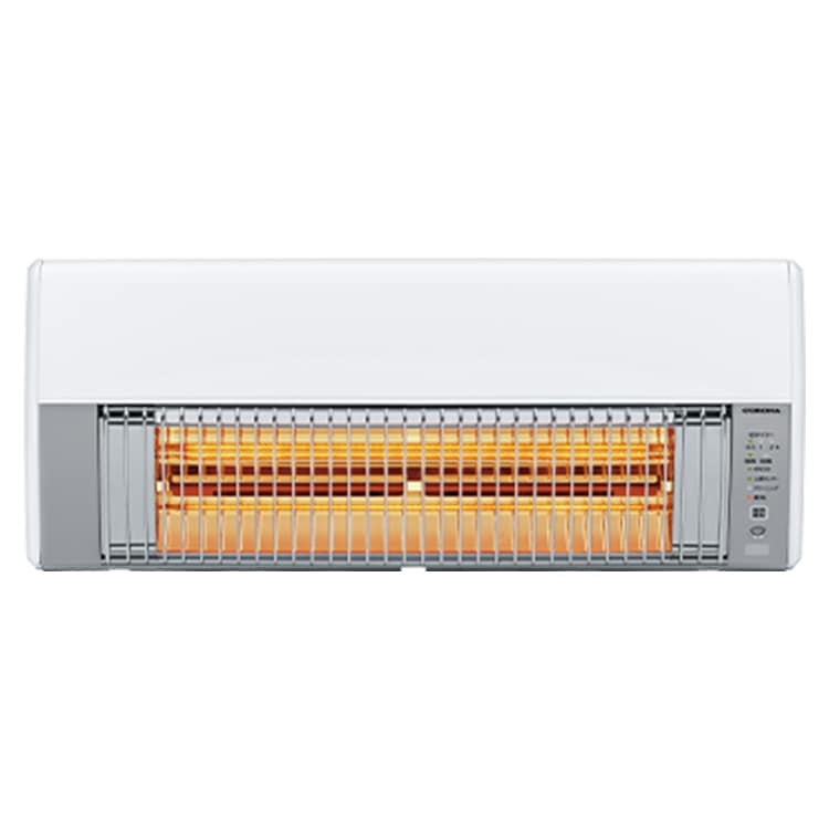 CORONA コロナ 壁掛型遠赤外線暖房機 ウォールヒート カーボンヒーター CHK-C12B-W 瞬間暖房(ヒートショック予防) 人感センサー 省エネ・省スペース 日本製