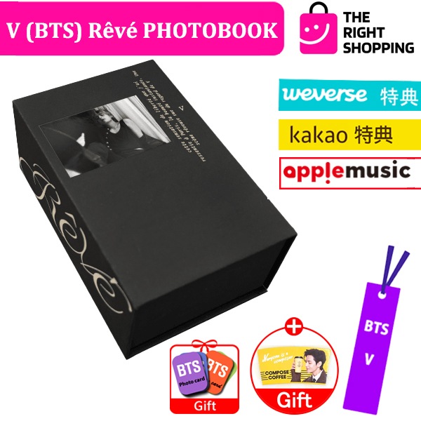 ONLINE特典+当店特典 BTS V Rêvé PHOTOBOOK公式 Reve 写真集