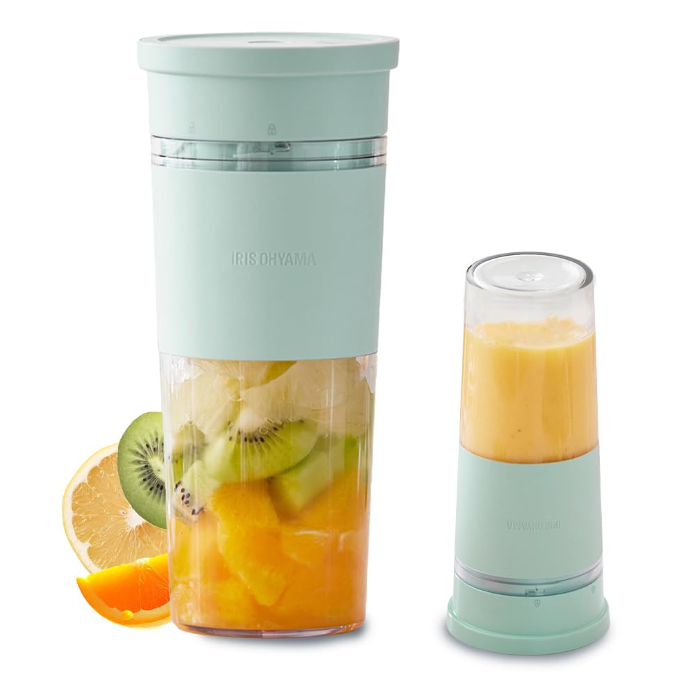 アイリスオーヤマ ミキサー コードレスミキサー ジューサー ハンドミキサー ブレンダー 小型 お手入れ簡単 氷も砕ける どこでも使える スムージー フルーツ モカ 軽量 USBケーブル TypeA T