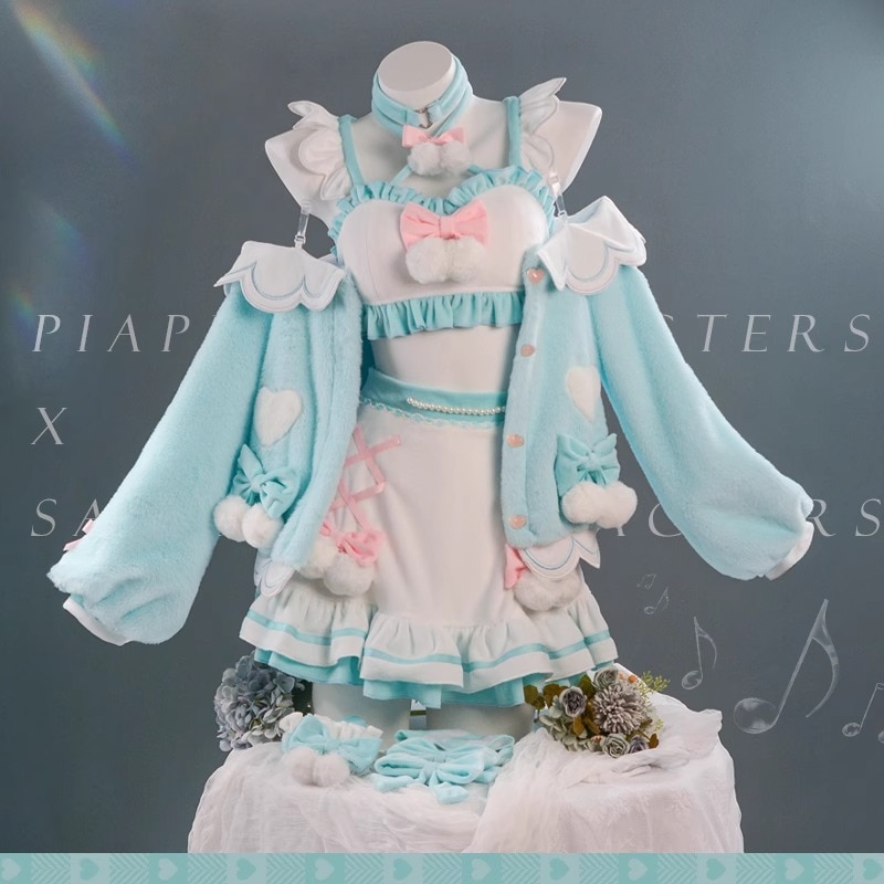 初音ミクのcos未来遊桂家族連携公式谷三里コスプレフクロウ衣装初音ミク連携