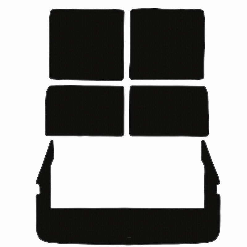 レクサス LX600 7人乗り ラゲッジマット フロアマット トランクマット [16色から選択]