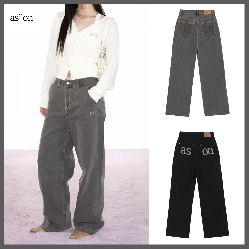 [正規品] SMOG WIDE PANTS 韓国 脚長見えのストレートワイド きれい見え 体型カバー ハイウエスト ゆったり快適 デイリー向けロングパンツ 美脚