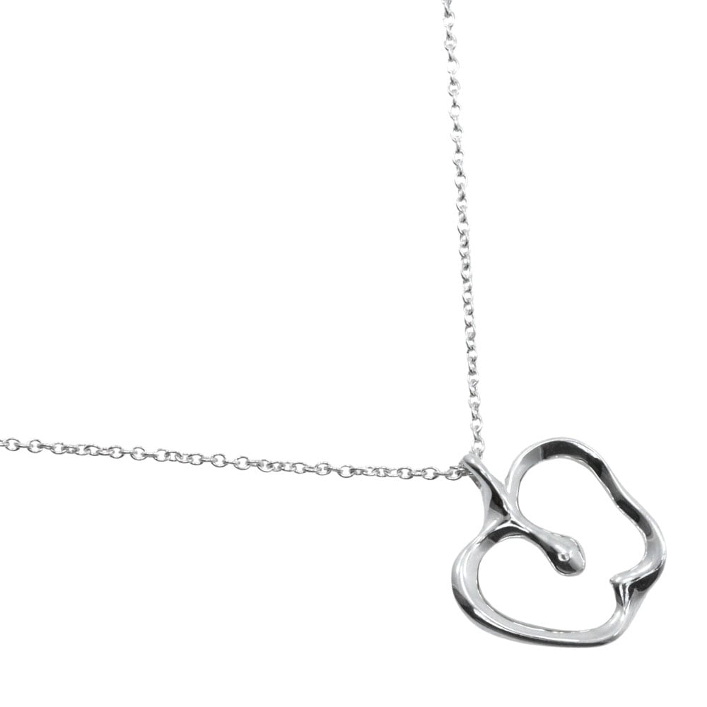 アップル エルサ・ペレッティ ネックレス シルバー925 約3g レディース 中古品 Aランク