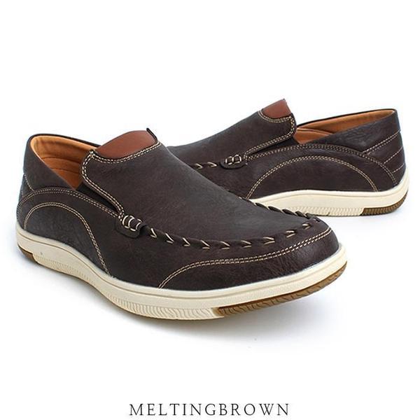 男性カジュアルスニーカー メンズスリッポン w2S