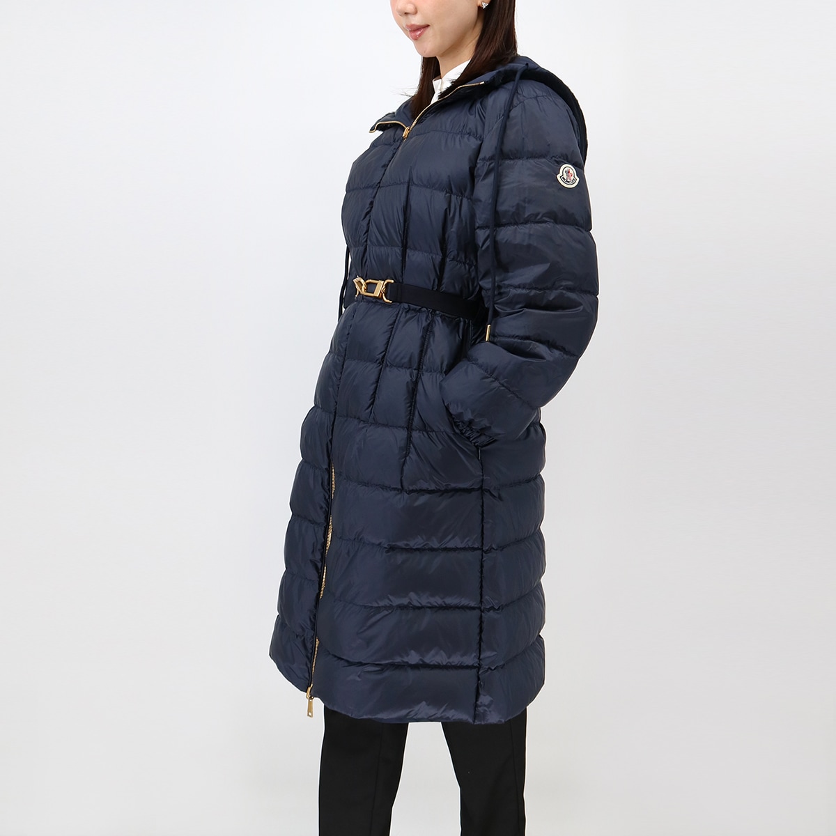 EVETTES GOUBBOTTO 1C00041 59632 リバーシブルダウンコート ベルト付き ダウンジャケット ロングダウン ロングコート アウター 778/N