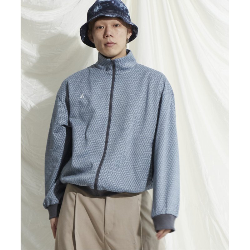 【ADAM PATEK/アダムパテック】jacquard track jacket ジャガードトラックジャケット