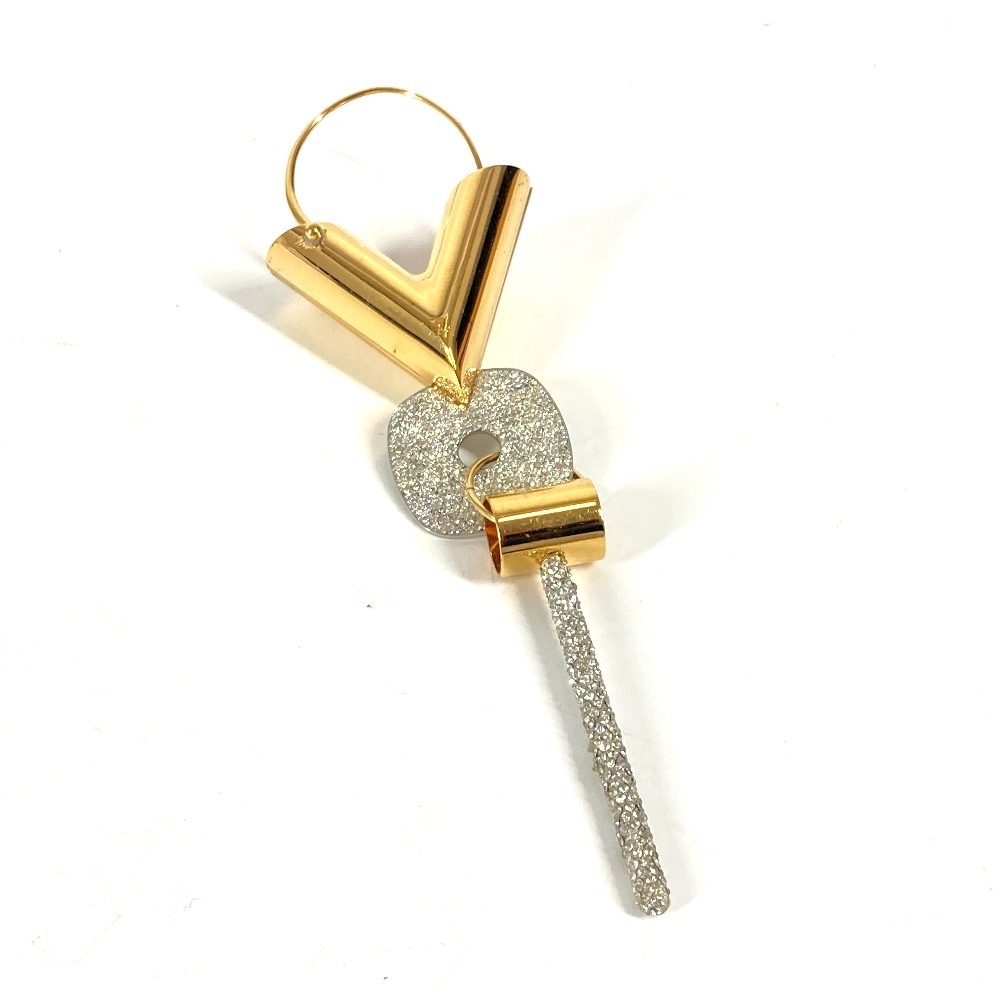 ピアス M00242 エセンシャル V ストラス シングルピアス アクセサリー ラインストーン メタル ゴールド