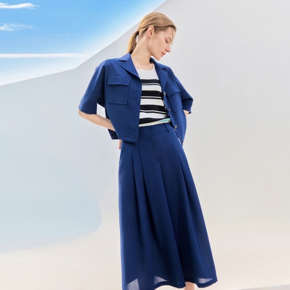 (エスソレディア) S ソレディアクロップワイドパンツ SOO5ZPT310