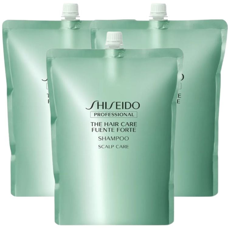 3個セット 資生堂プロフェッショナル フェンテフォルテ シャンプー 1800ml SHISEIDO レフィル 詰め替え