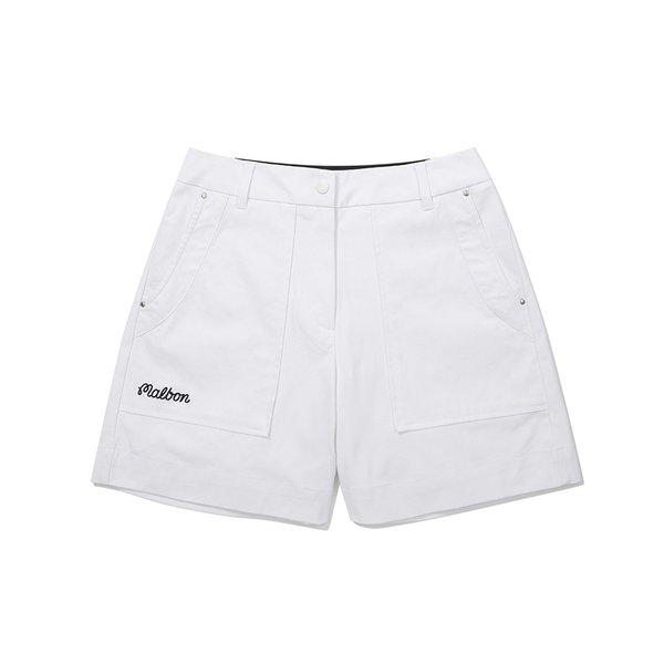 [マルボン公式] 二重織り3部ハーフパンツ OFF WHITE (WOMAN)