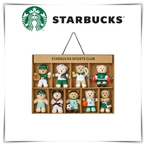 STARBUCKS ベアリスタ キーチェーンセット 9個セット
