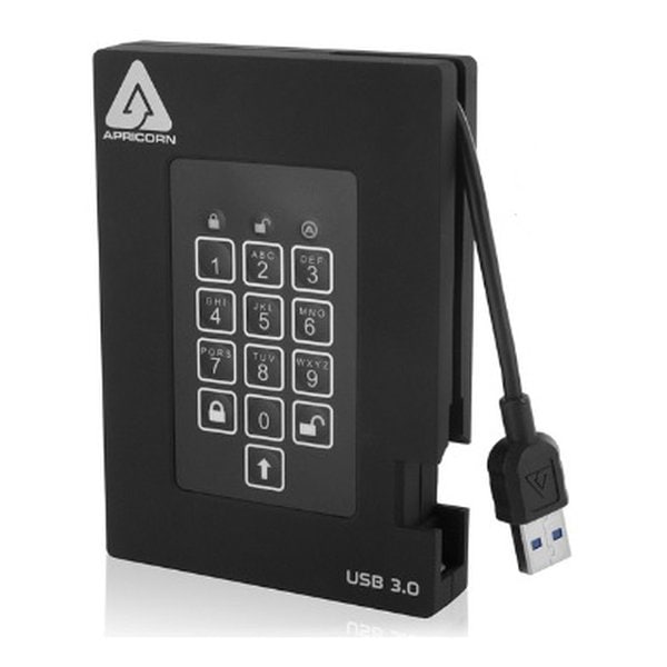 アプリコーン Aegis Padlock Fortress - USB 3.0 A25-3PL256-2000 A25-3PL256-2000F R2
