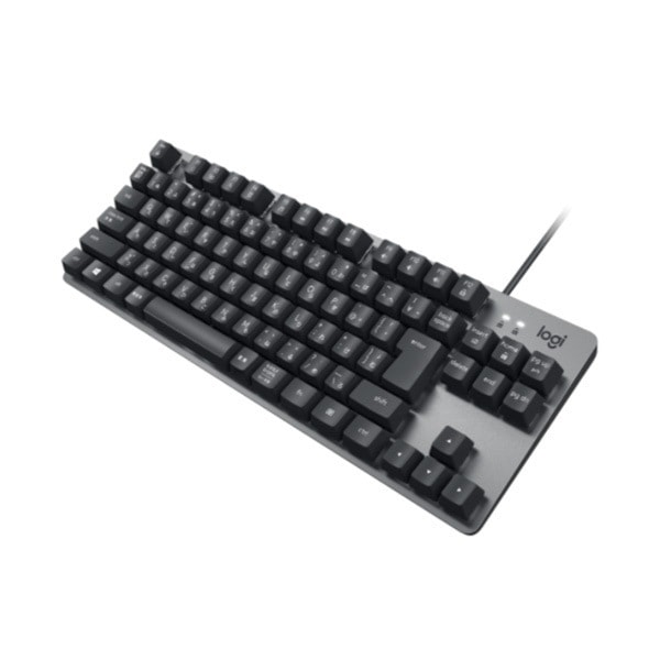 キーボード K835 TKLメカニカル K835GPB グラファイト/スレートグレー TTCブルー