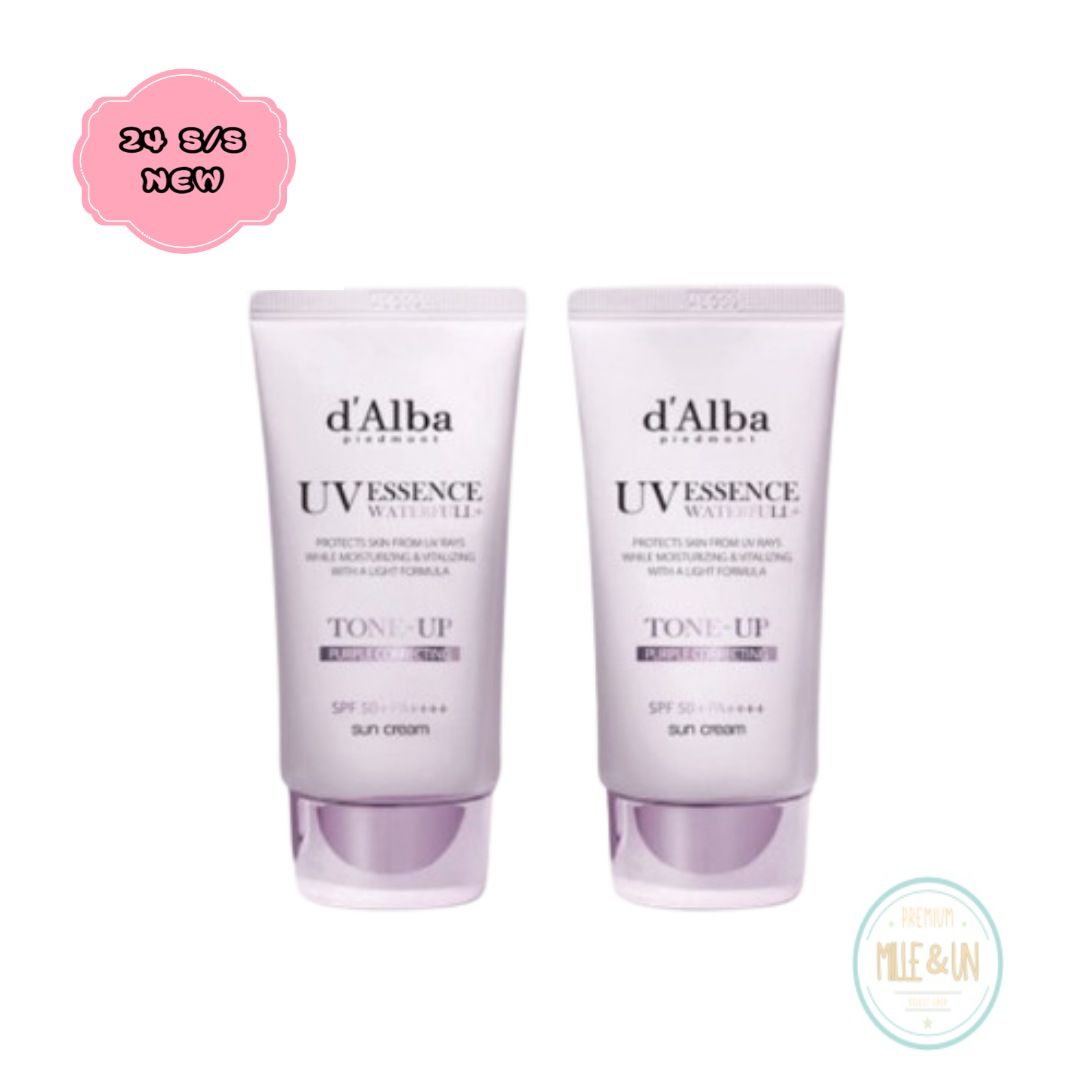 【NEWプレミアムUVケア1+1】ウォータープルトンアップパープル日焼け止め 50ml/SPF50+PA++++/混合紫外線光彩サンクリーム