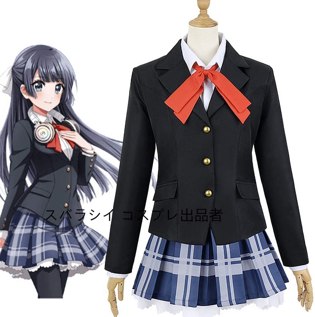 D4DJ 渡月 麗 冬服 コスプレ衣装