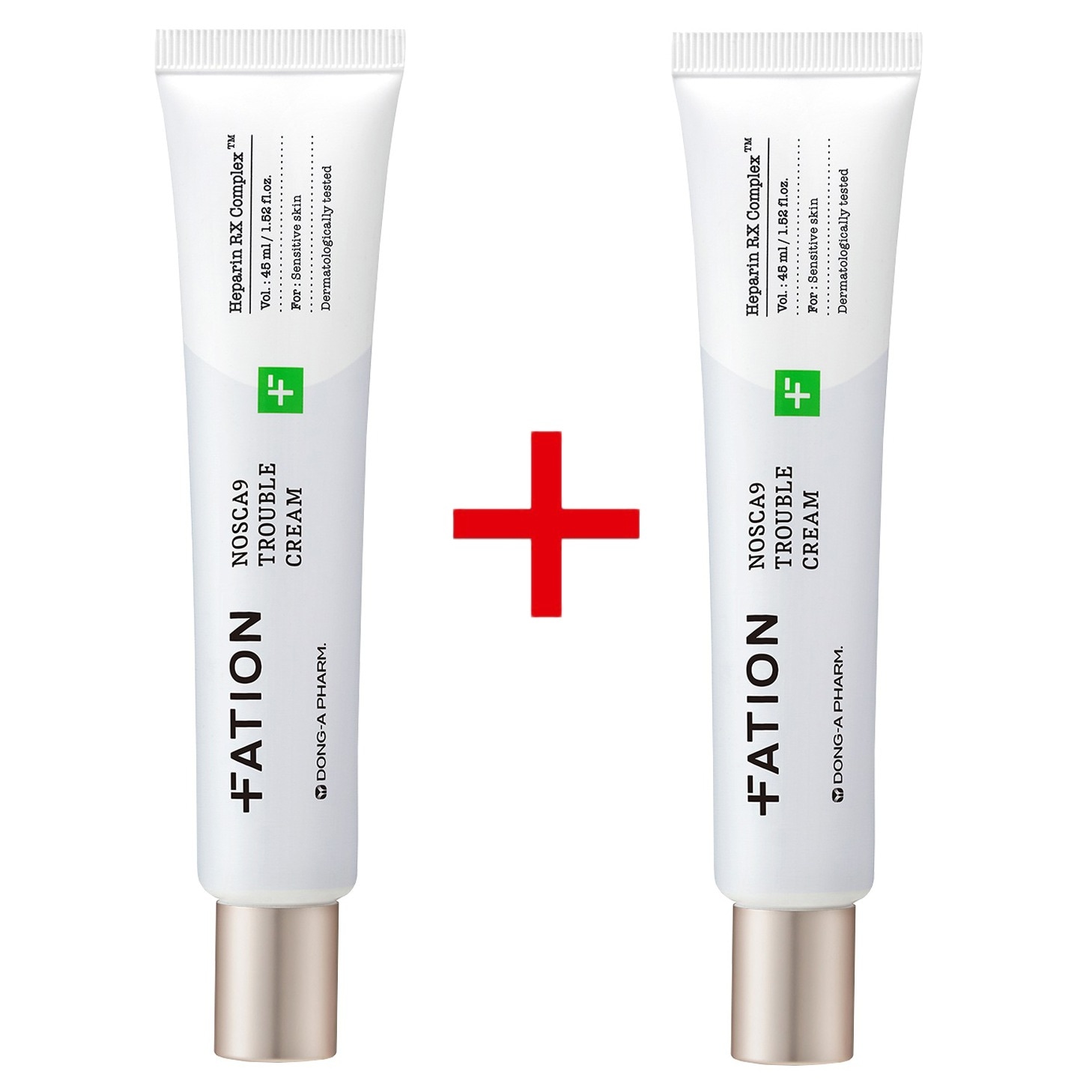 ノースカナイン トラブルクリーム 45ml X2個 (鎮静/弾力/保湿/栄養/活力/光彩/しわ防止)