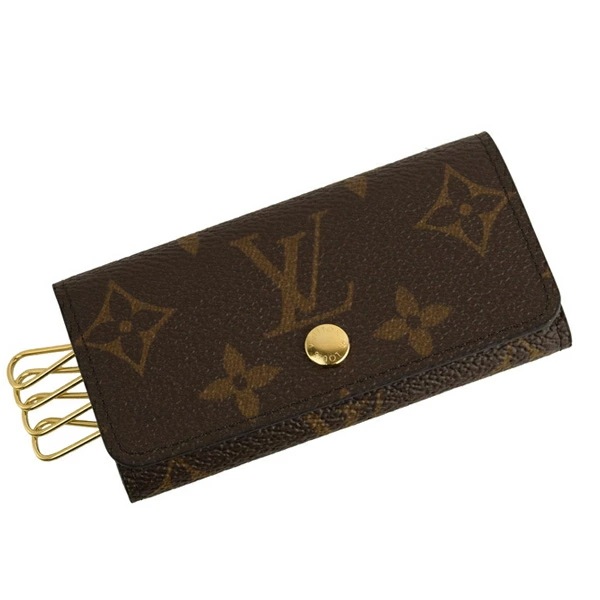 ルイヴィトン LOUIS VUITTON 4連キーケース モノグラム m69517 カギ 鍵 収納 4連 ブランド メンズ レディース レザー ユニセックス ルイビトン ファッション かっこいい