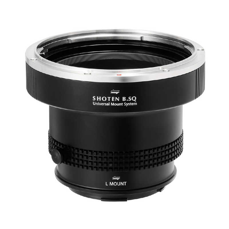 SHOTEN　マウントアダプター UMSシリーズ (ブロニカSQマウントレンズ Lマウント変換) ブラック　B.SQ-LSL-U