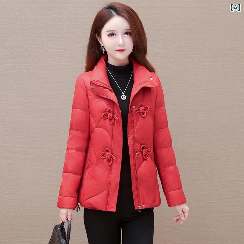 ジャケット ダウンジャケット レディース 冬 スタンドカラー ショート ダウン 軽量 暖かい ホワイトダックダウン