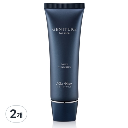 ザファーストジェネチュアフォーマンデイリーサンブロックSPF50+ PA++++ 2個 50ml 強力UV カット効果