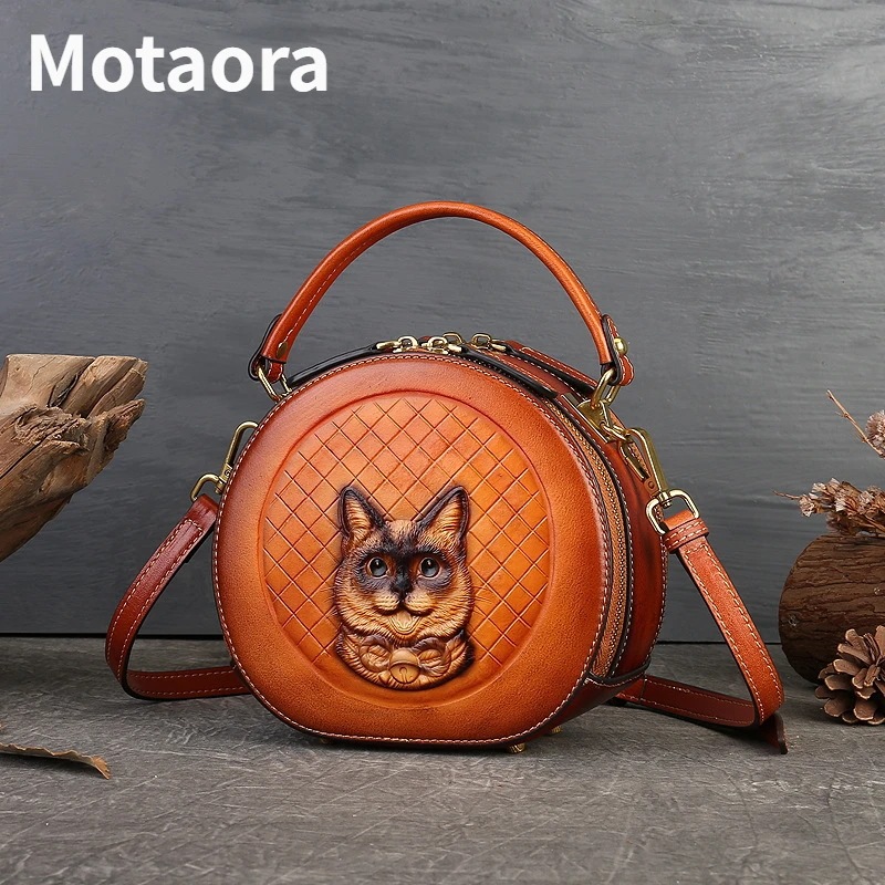 女性のための本物の革のショルダーバッグ,女性のためのビンテージスタイルのバッグ,動物のパターン,エンボス加工,手作り,高級デザイナー,新しいコレクション2022