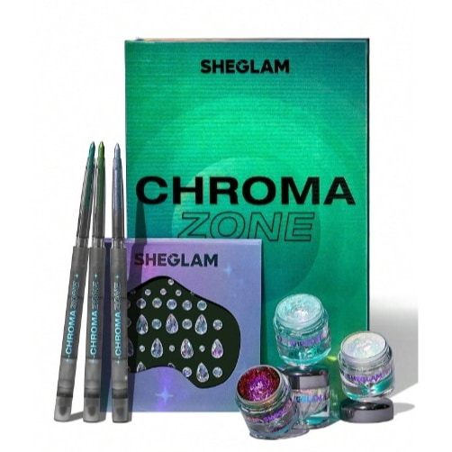 【SHEGLAM】 ハイシャイン CHROMA ZONE メイクアップキット SH0053-4454